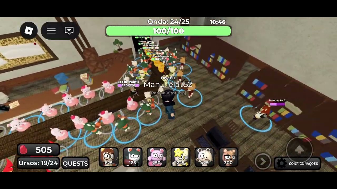Jogando flavor frenzy com minha irmã :]