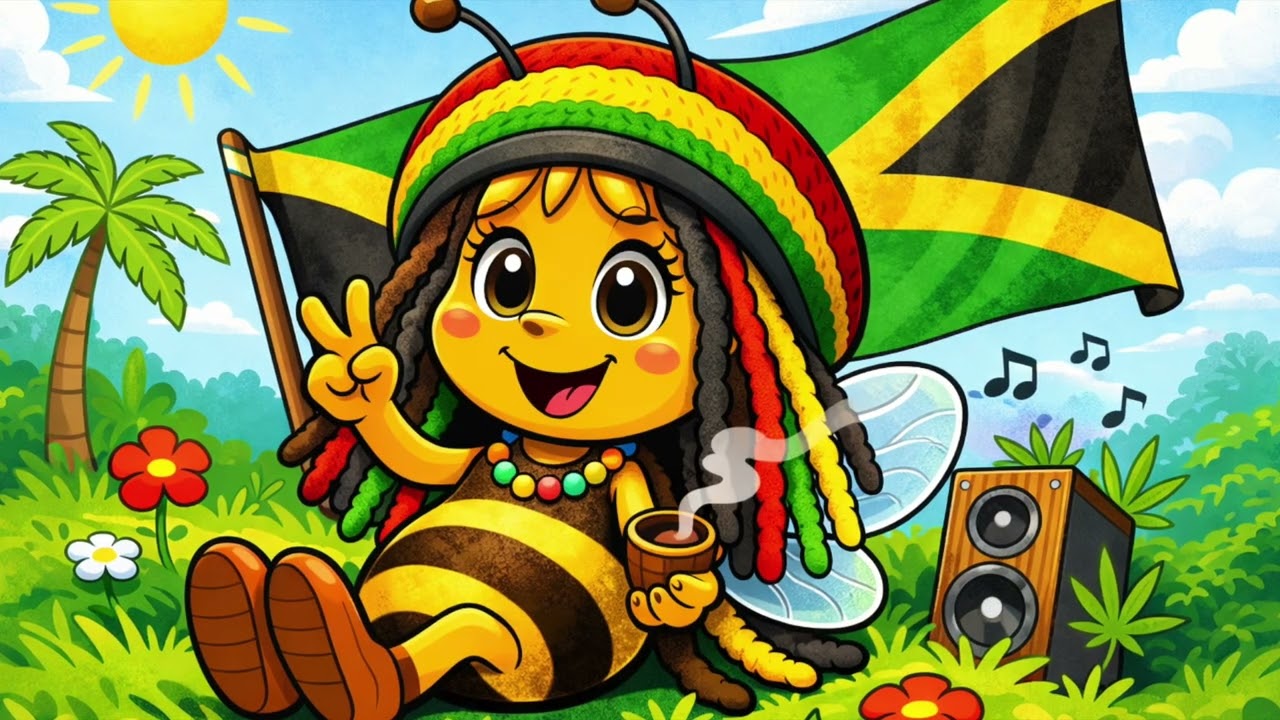 Pszczółka Maja – Reggae Rasta Cover 🇯🇲🐝 | Zbigniew Wodecki Tribute