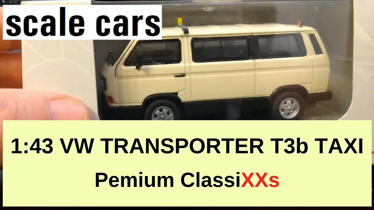 1:43 Volkswagen Transporter T3b taxi Premium ClassiXXs