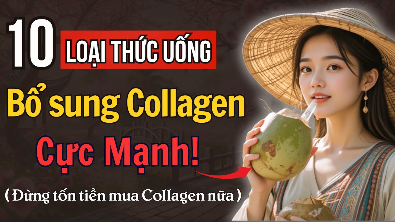 10 Loại Thức Uống Giúp Phụ Nữ Bổ Sung Collagen Tự Nhiên - Nuôi Dưỡng Làn Da Căng Mịn Từ Bên Trong