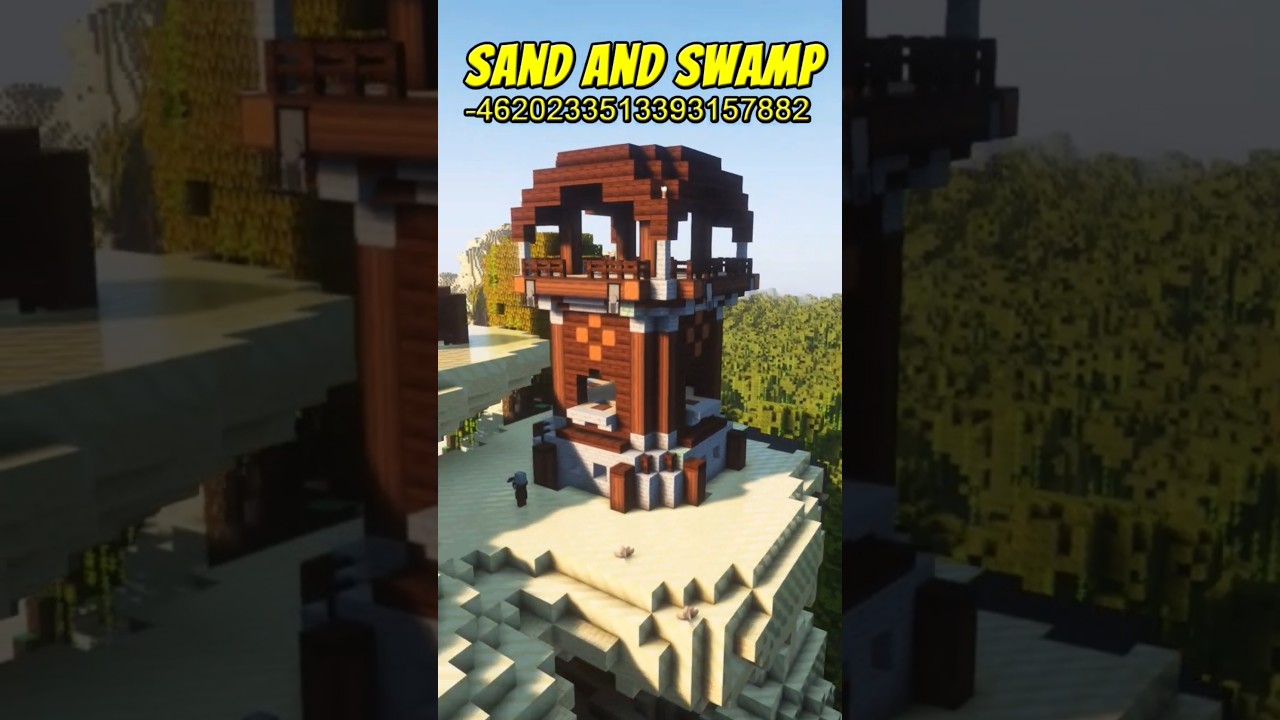 🌍 [1.21.0] SEED 179 - SAND AND SWAMP (PC JAVA Edition) 