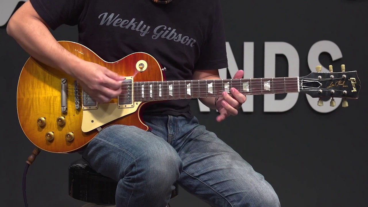 Gibson Custom Shop Mark Knopfler 1958 Les Paul Standard Signed & Aged【週刊ギブソンVol.139】