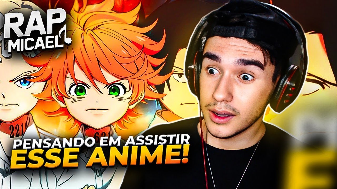 REACT - Rap da Emma, Norman e Ray (Yakusoku No Neverland) | Micael Part. Enygma e DYA