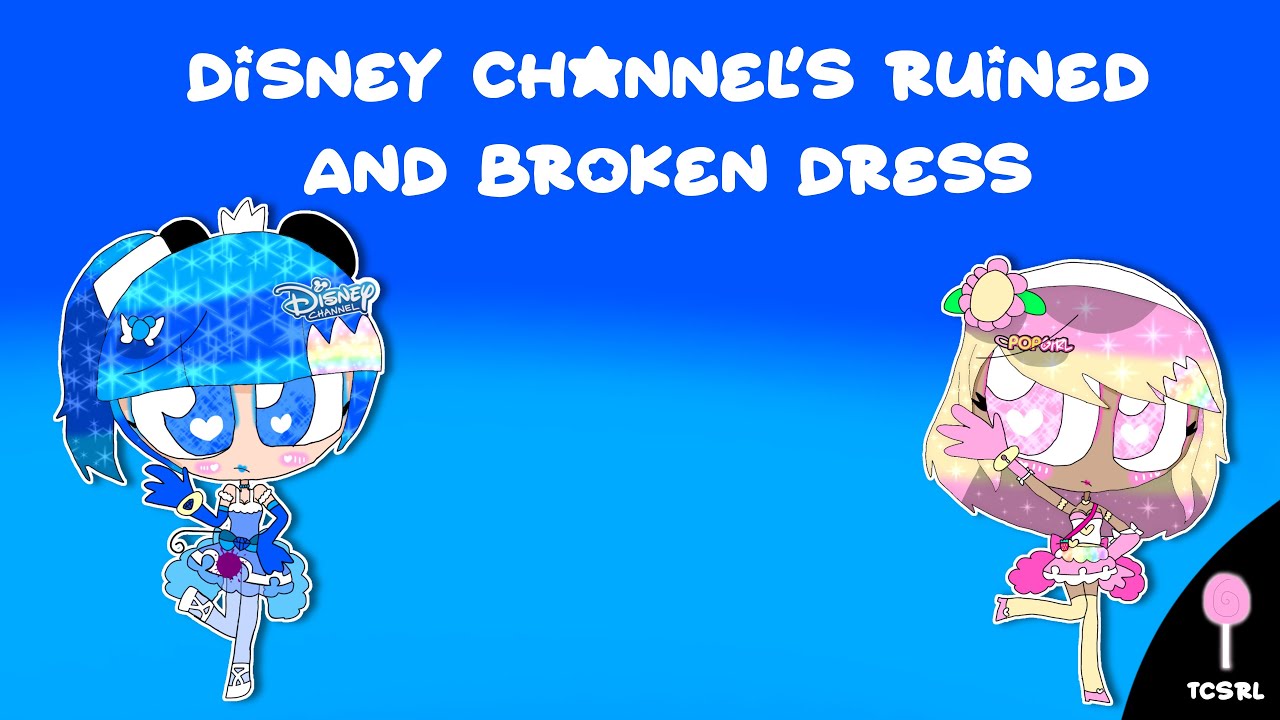 Disney Channel’s Ruined and broken dress (Roblox Logoland RP)