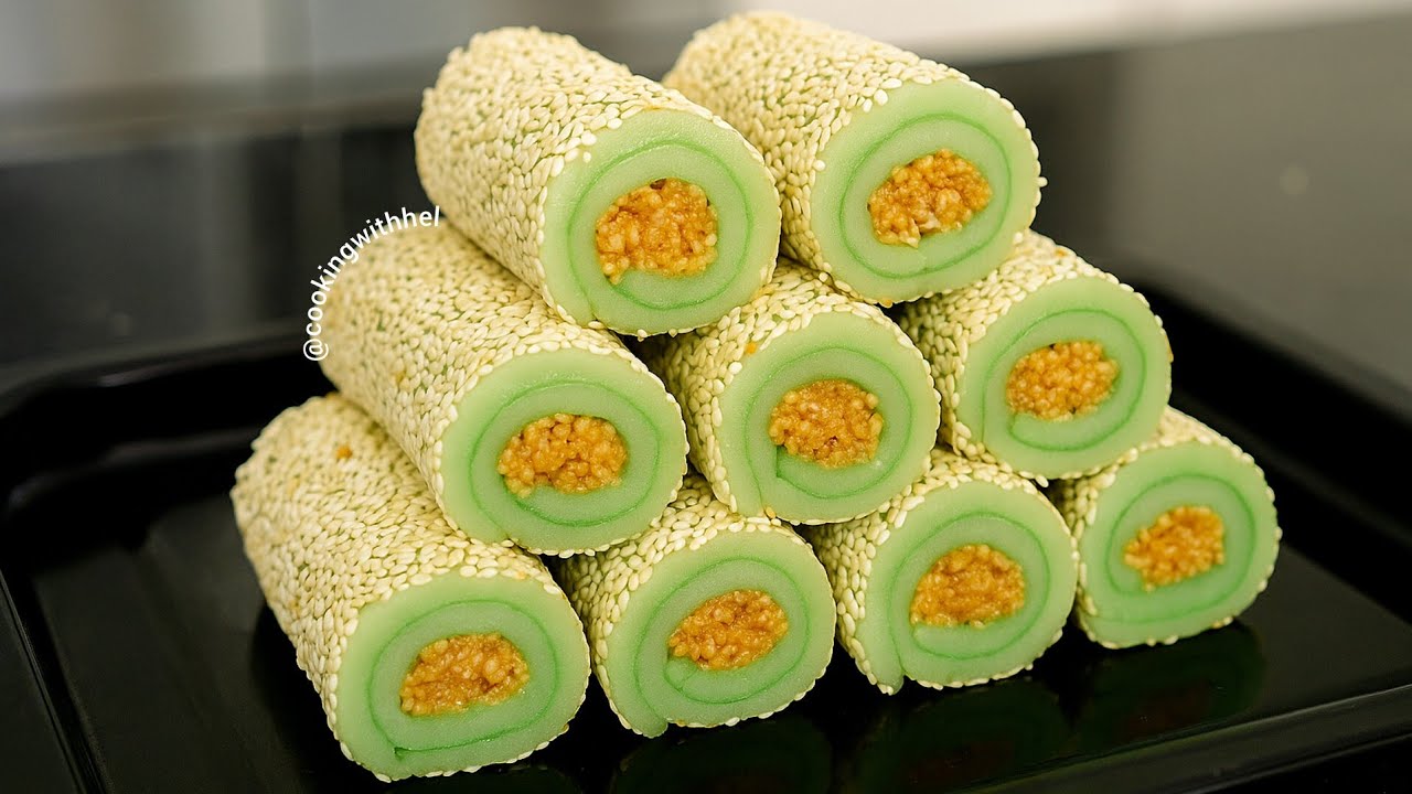 Resep Mochi gulung. Enak banget!