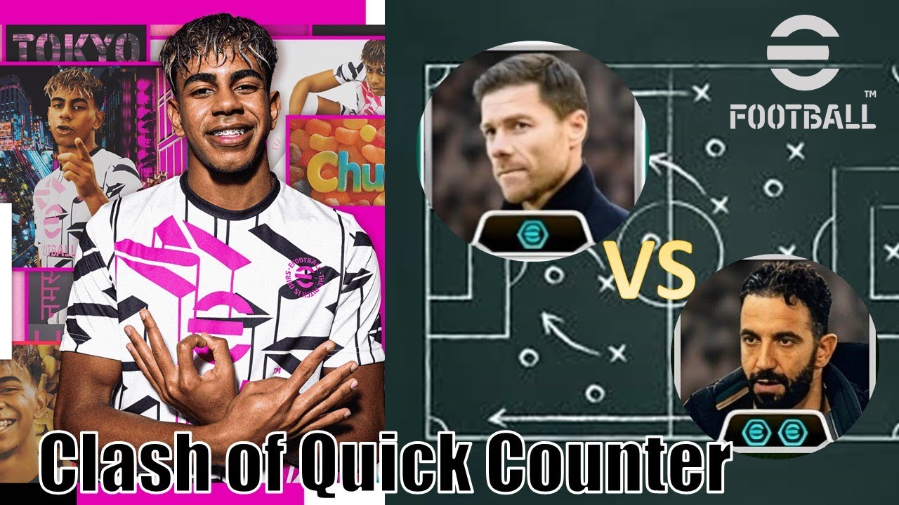 Efootball ศึก Quick Counter Xabi Alonso VS Amorim จะต่างกันขนาดไหน ?