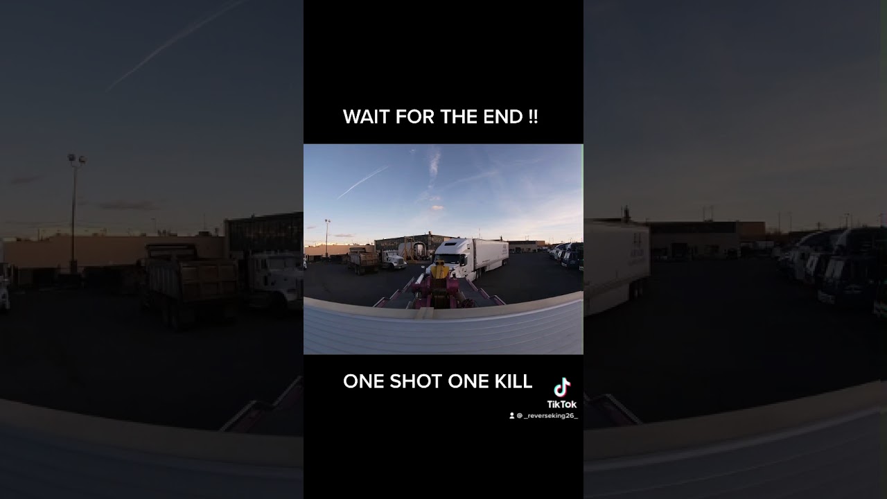 TOWING 101 SLIGHTS TURNS WHEN REVERSING A TRACTOR TRAILER