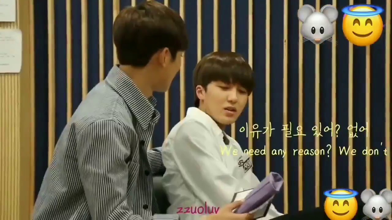 Chani SF9 and Rowoon SF9 fighting after the kissing scene