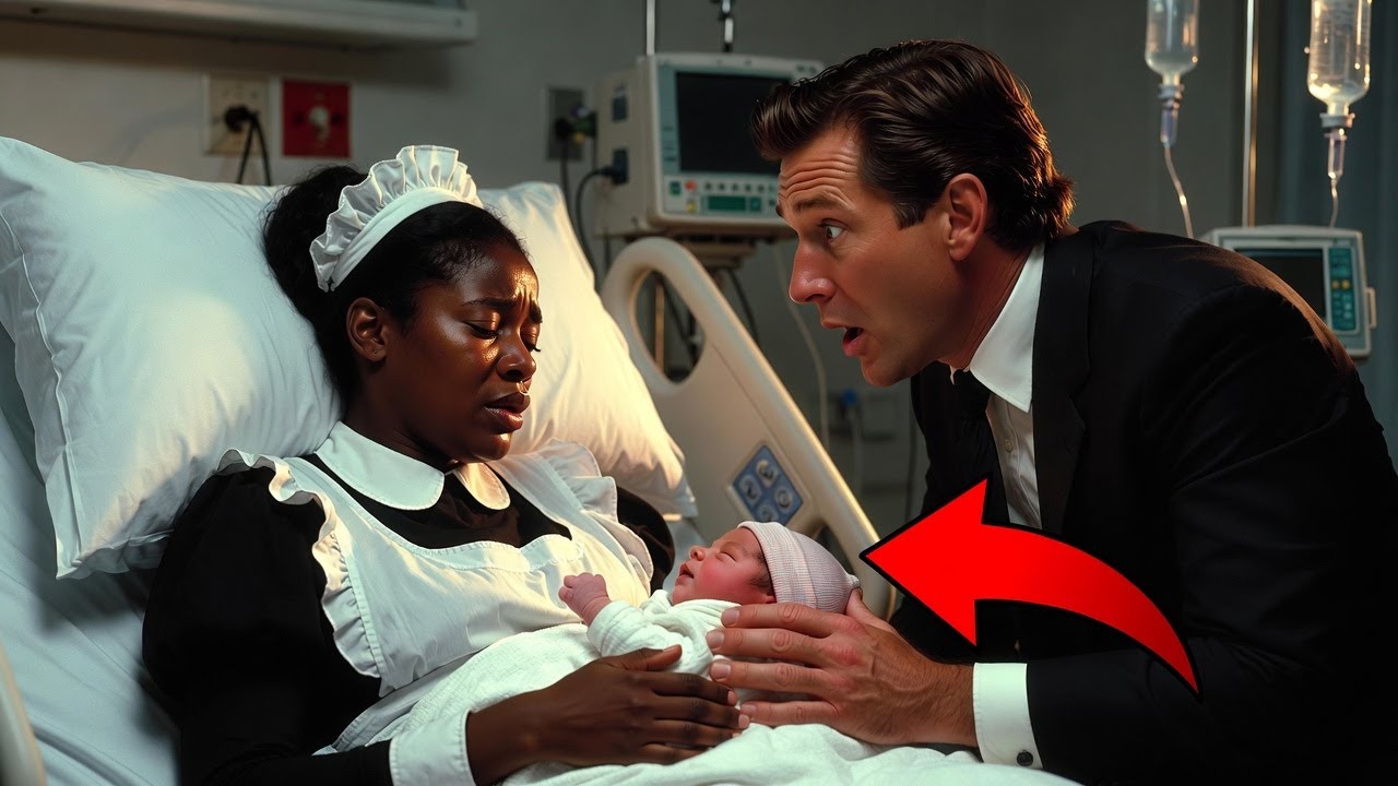 Billionaire Got His Black Maid Pregnant, Erased Her Existence — Until The Baby's Eyes Exposed Him