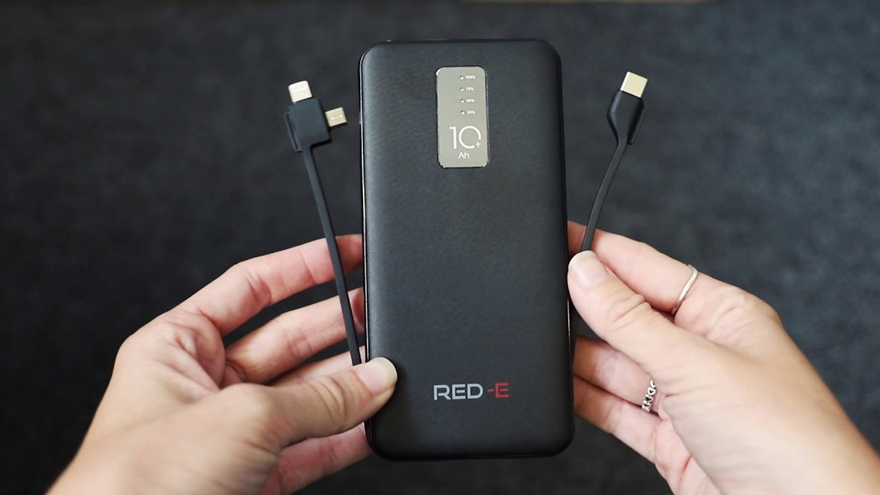 RED-E Power Traveller 10 000mAh Power Bank