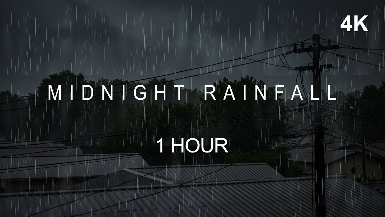 ⛈️ Soft Rain on a Tin Roof | Slow the Mind and Breathe Easy | 1 Hour