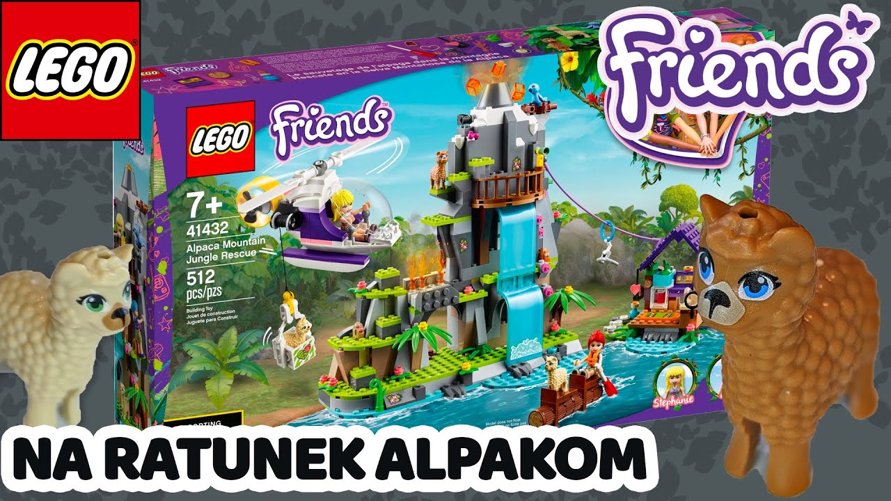 LEGO Friends 41432 - Alpaki  🦙 Na ratunek alpakom - RECENZJA