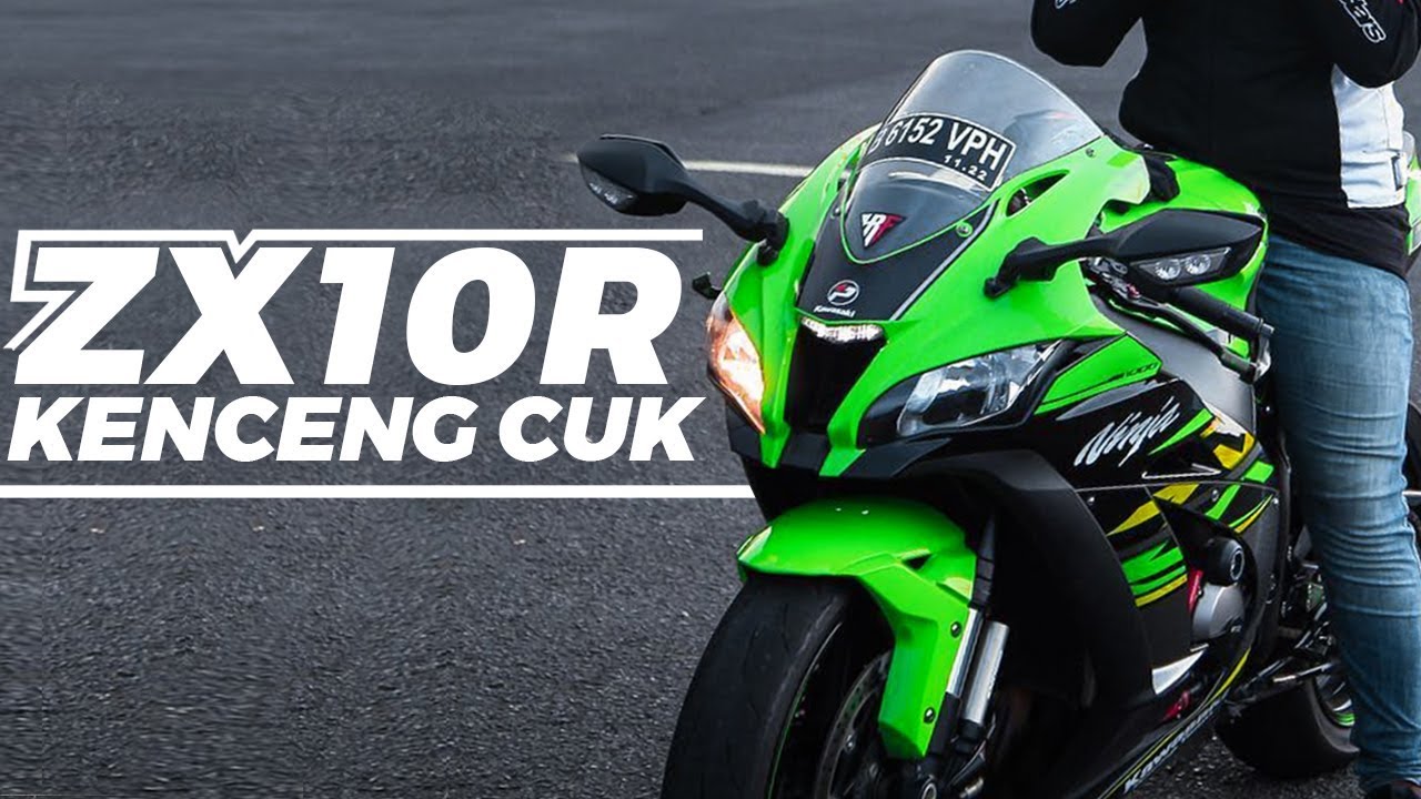 TESTRIDE KAWASAKI ZX10R 2018 - KENCENG MBLO😁