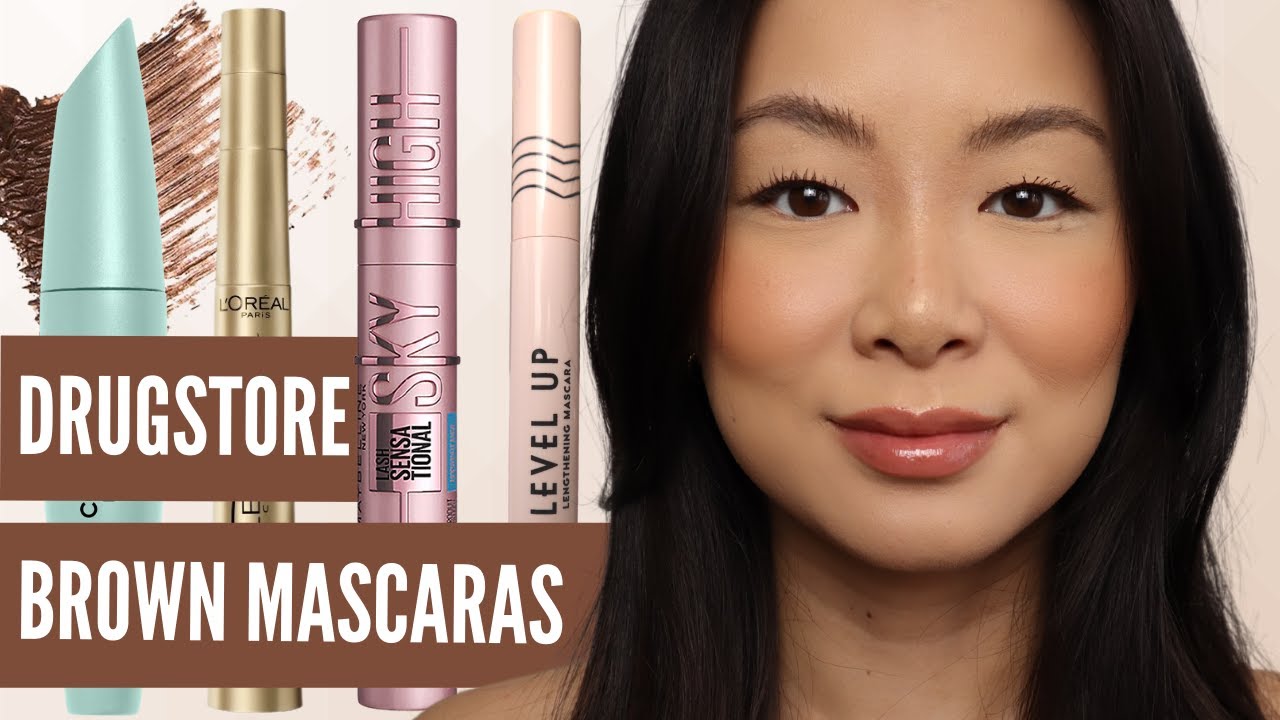Best Drugstore Brown Mascaras