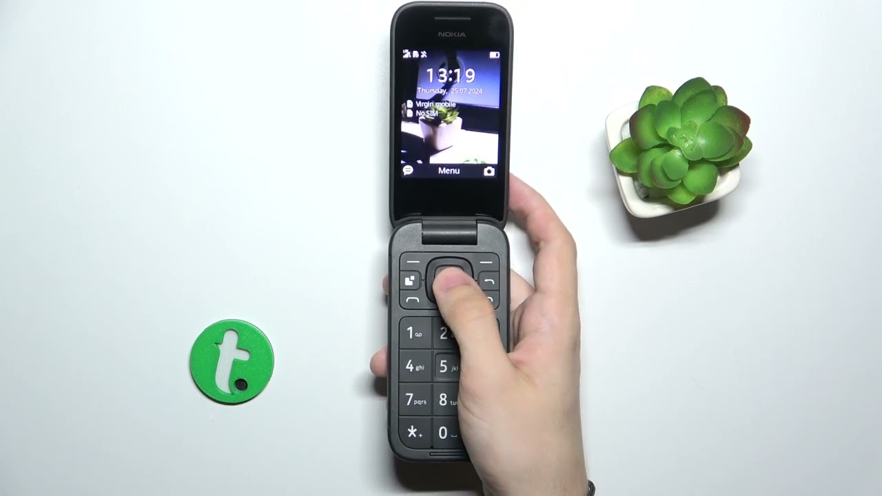 Nokia 2660 Flip - How to Change Menu Icon Size - Customize Your Interface