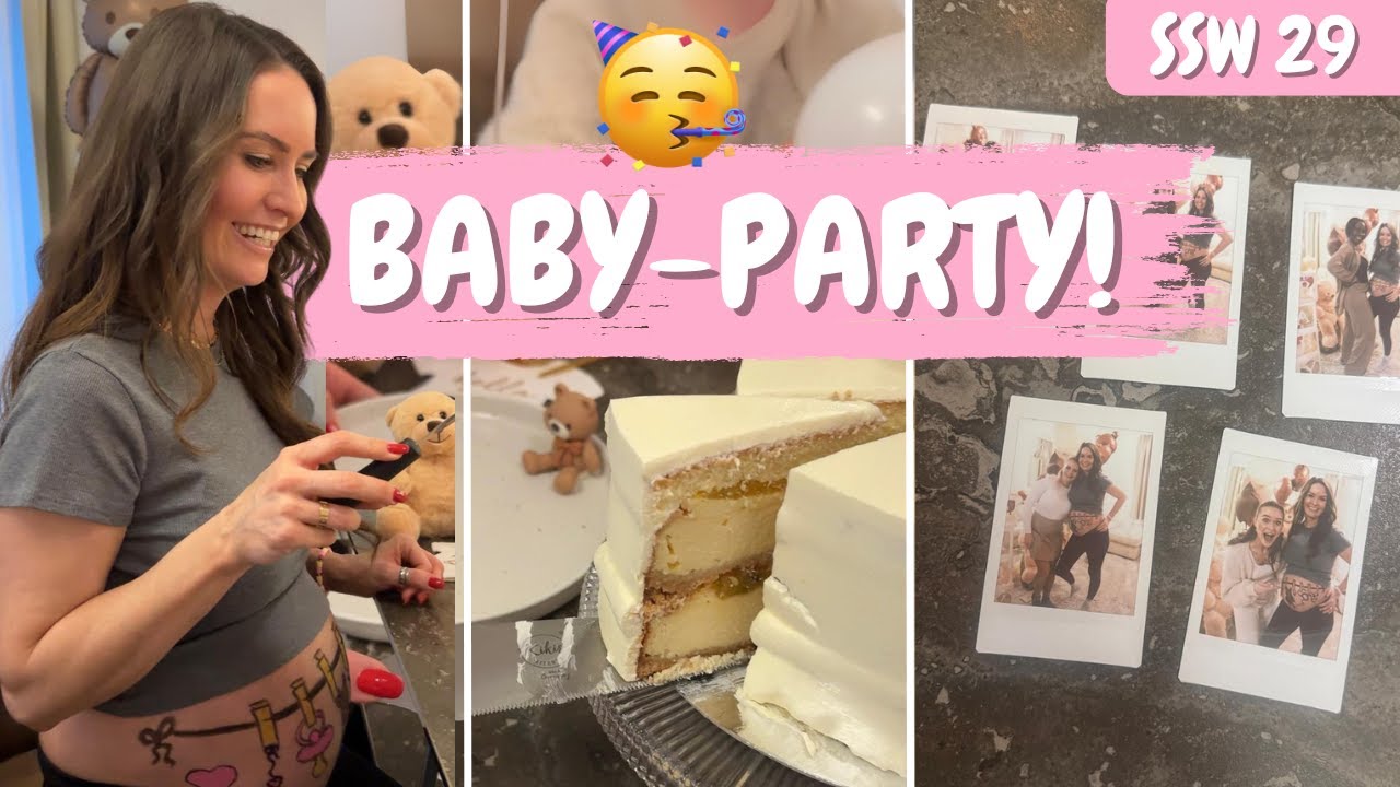 Hebamme Laura: Die sch&ouml;nsten Ideen f&uuml;r eure Babyparty 🎉🤰✨