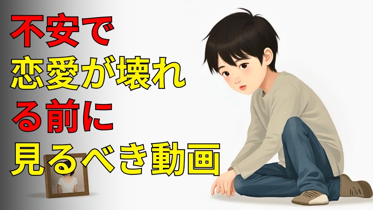 不安で恋愛が壊れる前に見るべき動画