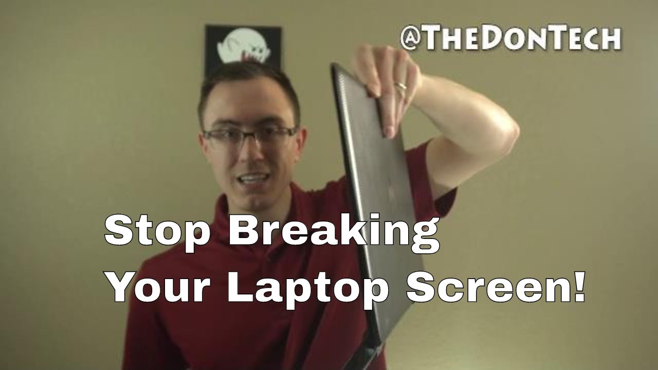 Stop Laptop Screen Cracks & Hinge Damage! (PC & Mac) | The Don Tech