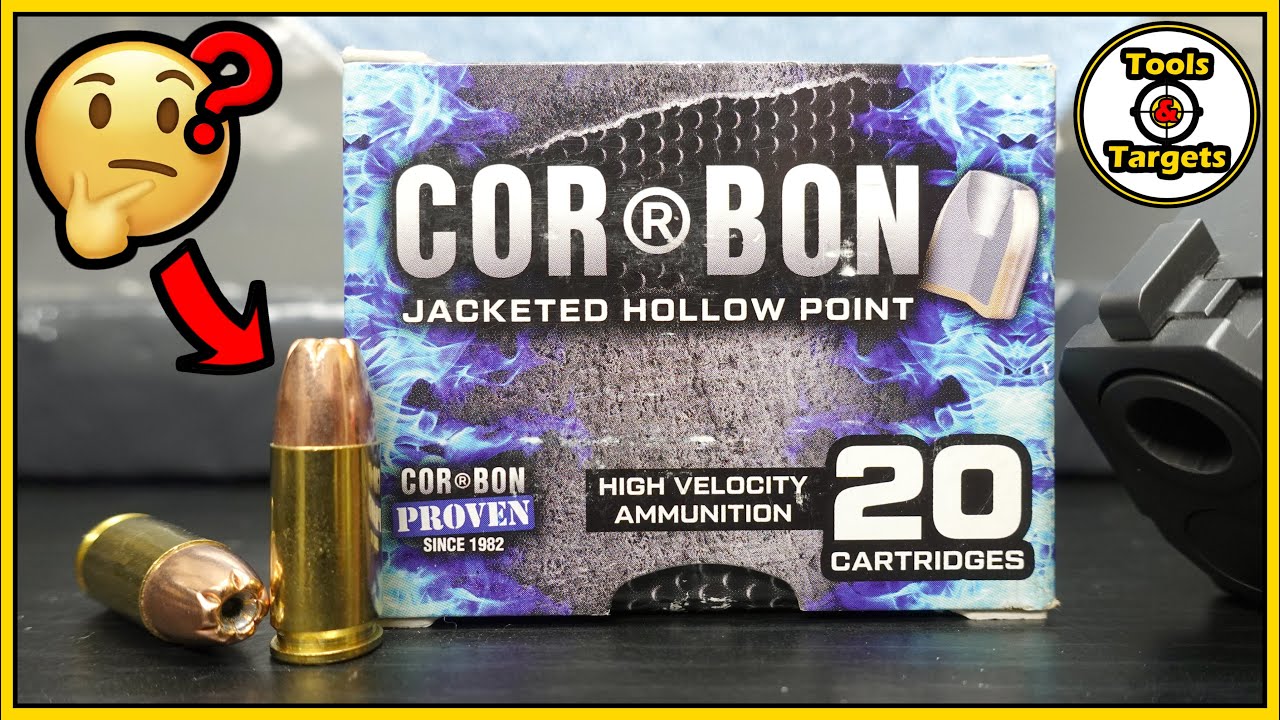 Wanted a Lambo, Got a Mini Van!....CorBon 9MM 