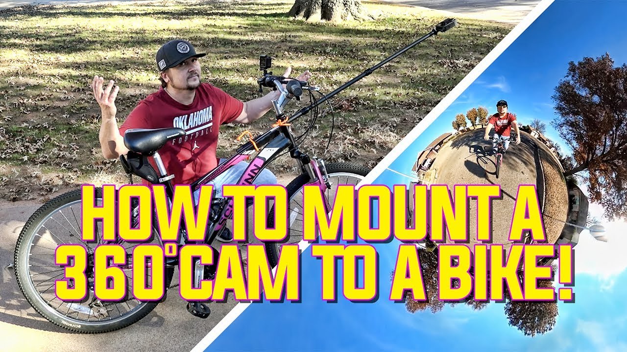 How to Mount a 360º CAMERA on a BIKE!