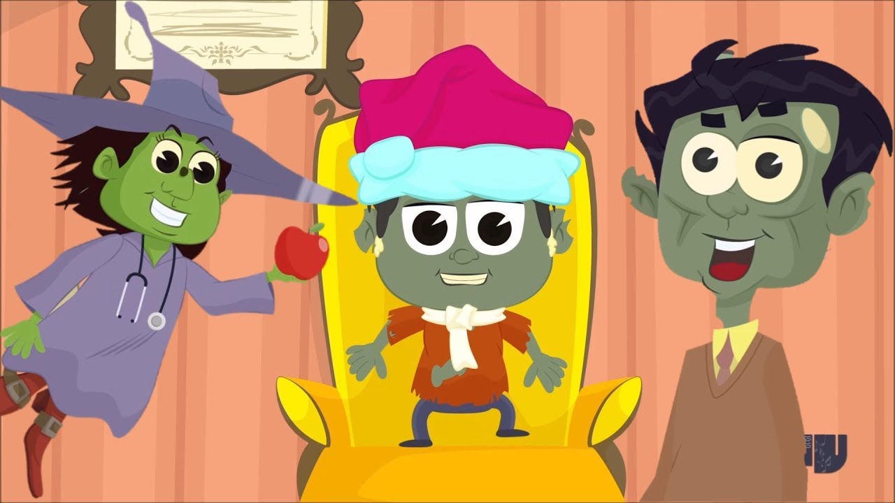 🧟‍♂️ 🧟 A Mi Zombie Le Duele La Cabeza - Canciones Infantiles de Halloween - Día de los Muertos 💀