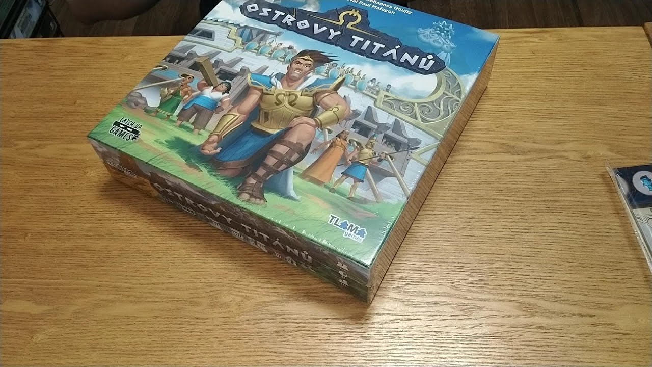 Ostrovy titánů unboxing