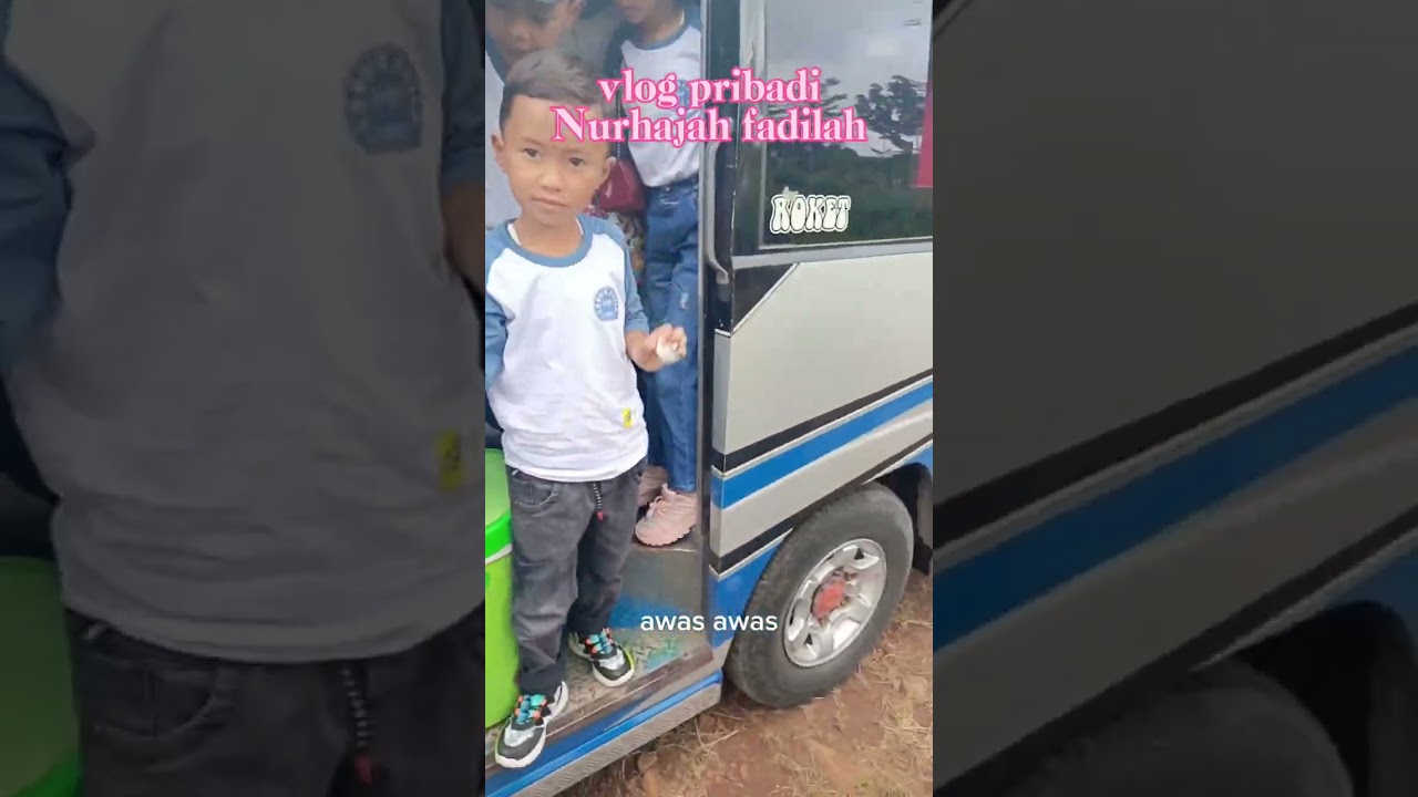 perjalanan ke kolam renang side land kadeula kuningan.