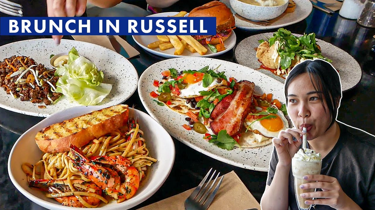 Eating at New Zealand's FIRST Capital: Russell! | Northland, NZ Roadtrip (Part 4)