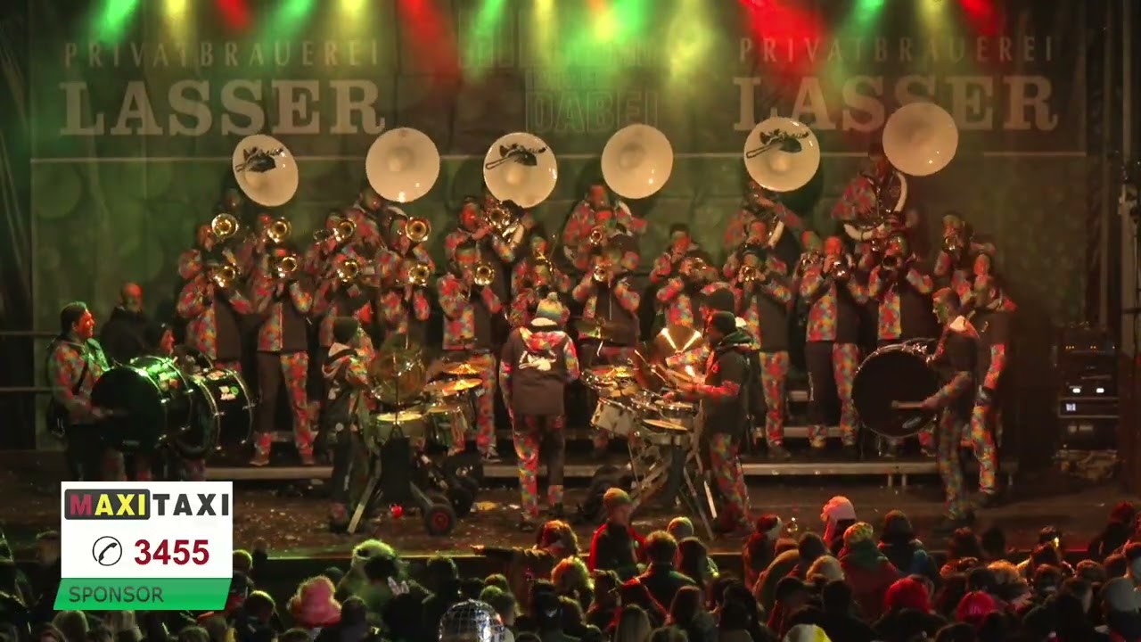 Lasser Gugge Explosion 2025: 21:00h Blech Beat Gugga