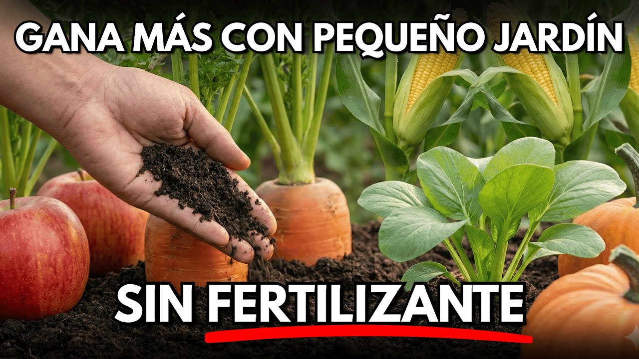 Jardín Pequeño, Frutas ENORMES: 7 Árboles Frutales que el Sistema Prefiere Ocultar