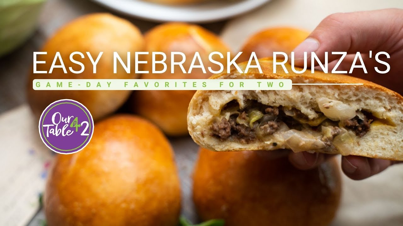 Easy Nebraska Runza Recipe From My Aunt's Farm Kitchen | A Game-Day Food Favorite | Our Table 4 2