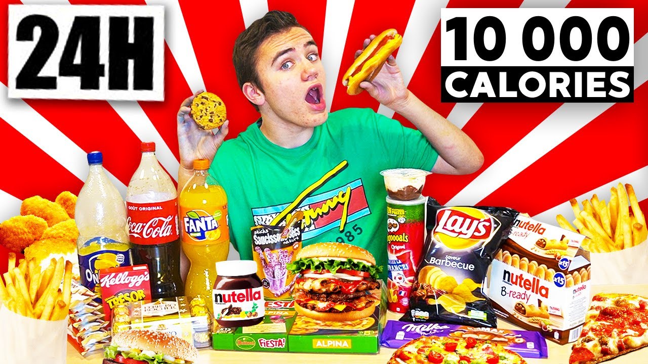 JE MANGE 10 000 CALORIES EN 24H !