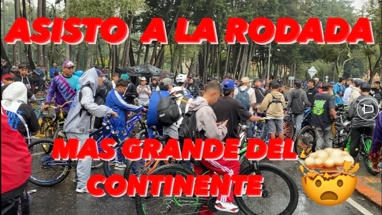 ¡MI PRIMER VIDEO! ⚡️ASI FUE LA RODADA DE ¡Escobar Rider & Collectivebike!🔥EN BOGOTA🥶