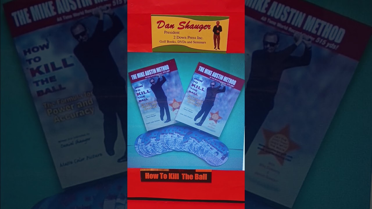 APS: A PERFECT SWING Academy Daniel R Shauger Master w DOWN, UNDER & UP in Whole Golf World 