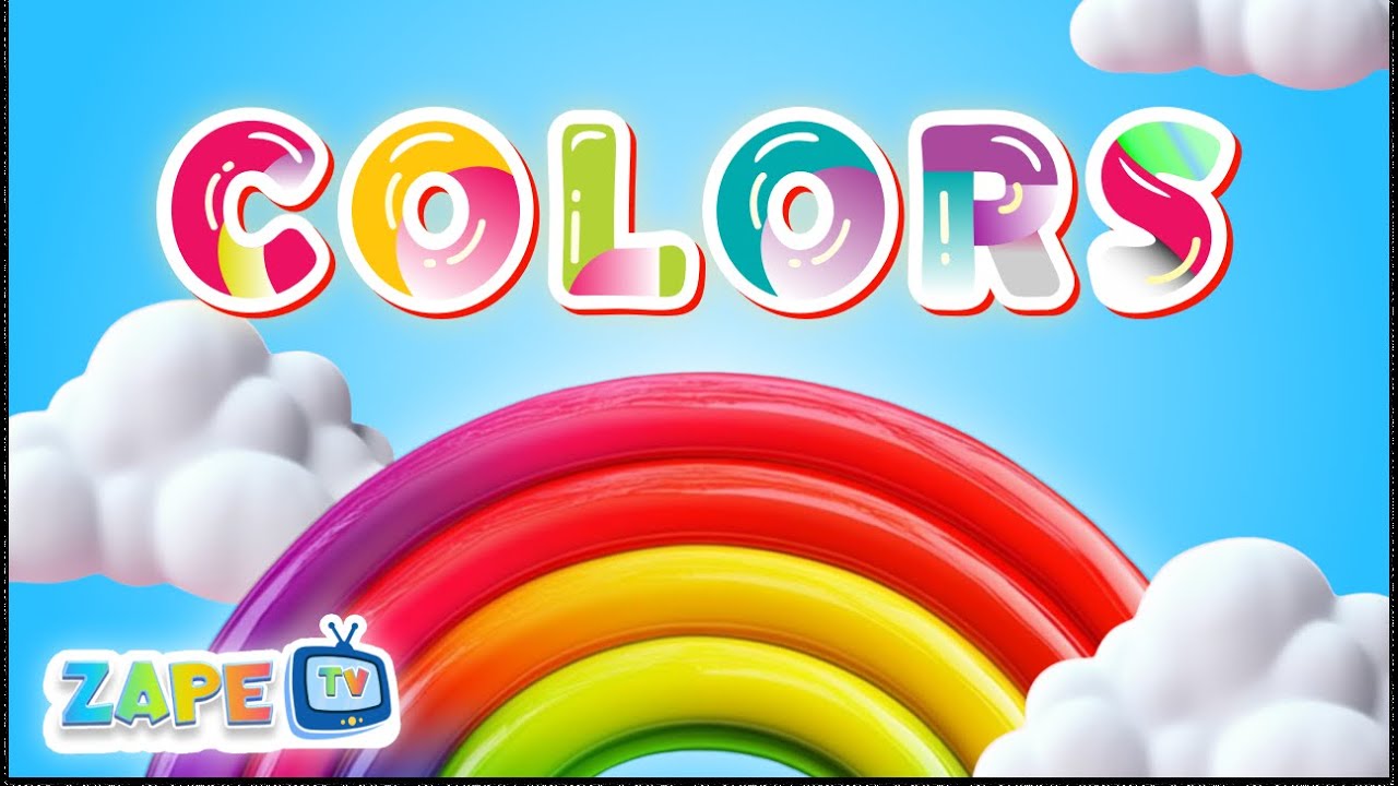 🎨 Colors Song Compilation - Learn Colors with Fun Rhymes! 🎶 | Zape TV