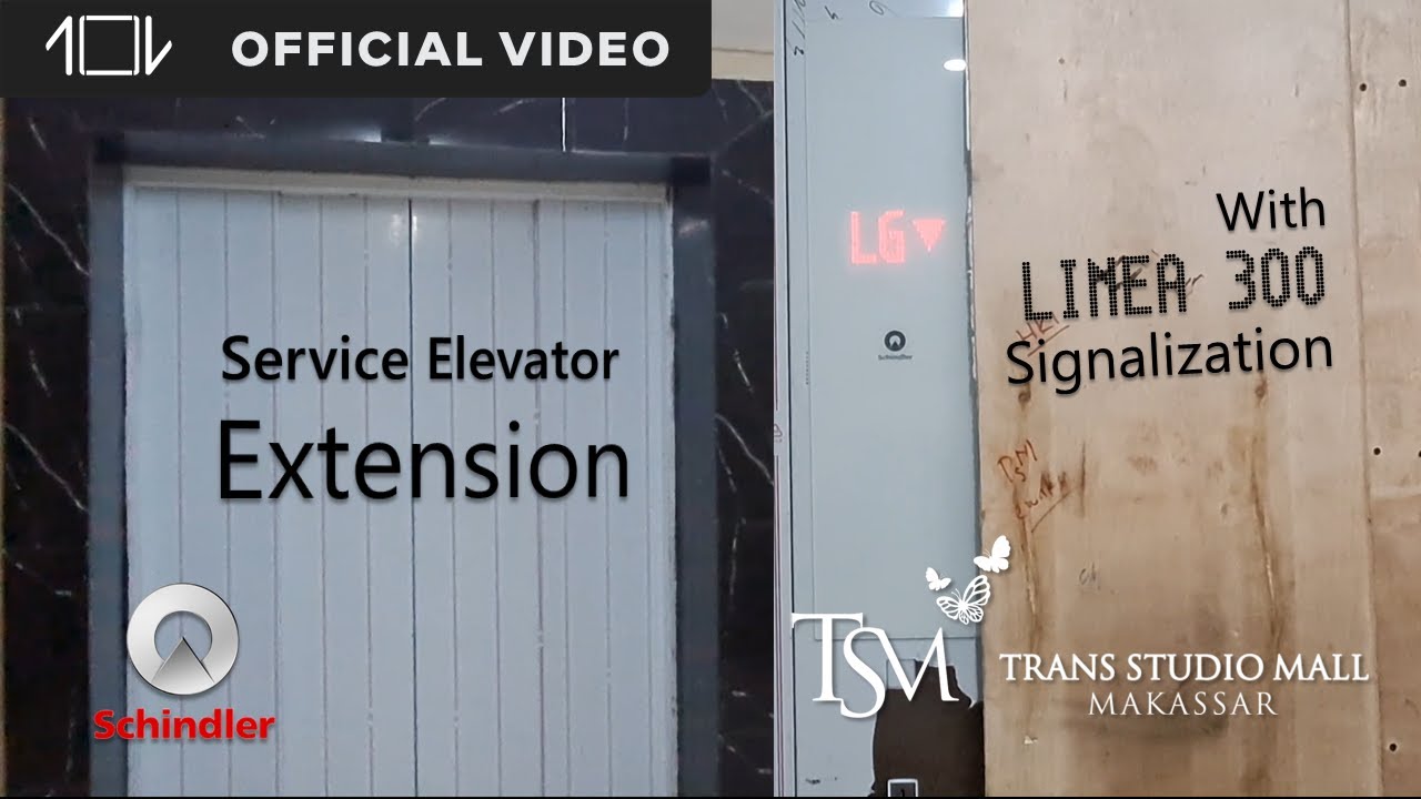 Brand New Schindler 5000 Traction Service Elevator - Trans Studio Mall Makassar (Ext. Wings)