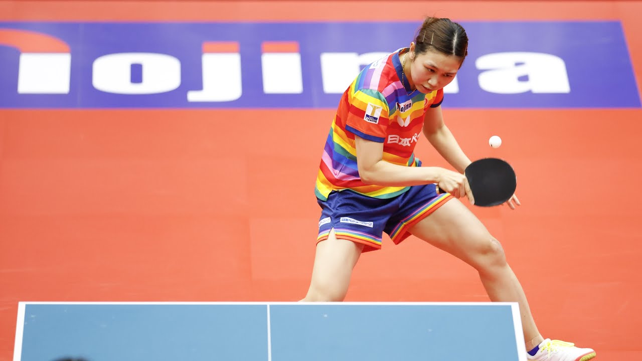 佐藤瞳 vs 面手凛 TFINALGAME 日本ペイントマレッツ vs 木下アビエル神奈川  ノジマTリーグ2024-2025 2025年01月12日(日)　東大阪アリーナ【卓球 Tリーグ公式】