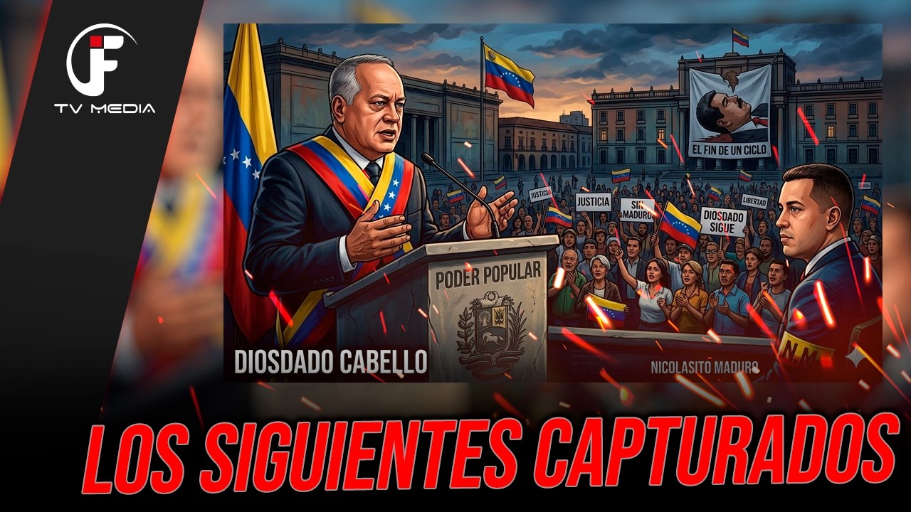 MADURO CAYÓ, AHORA SIGUE DIOSDADO CABELLO Y SU HIJO NICOLASITO MADURO