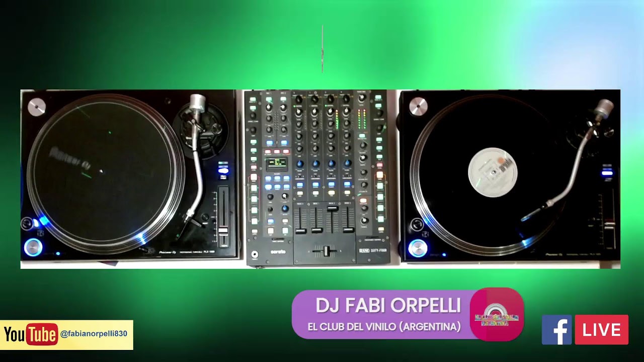Transmisión en vivo de Fabian Orpelli-STREAMING 100% VINILO!!!