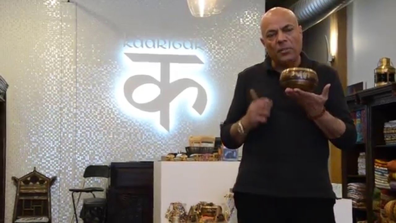 Tibetan Singing Bowl Vancouver Kaarigar Handicrafts Yaletown Canada