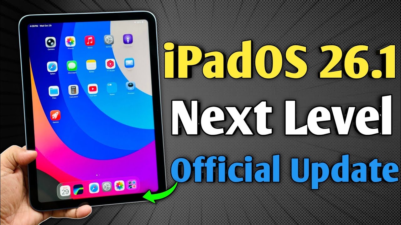 iPadOS 26.1 - This is Next Level