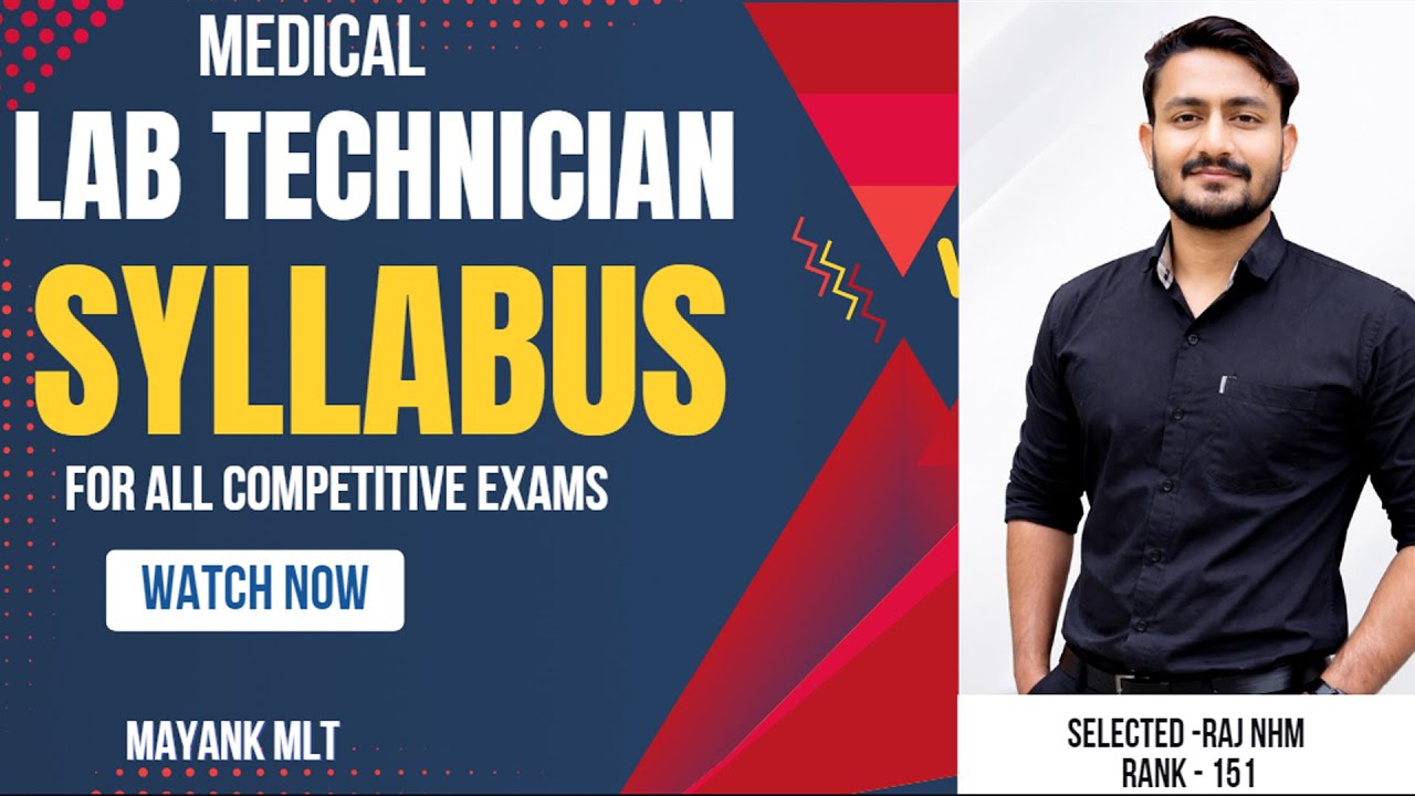 lab technician syllabus for competition exams aiims cre, nhm #mayank #dmlt #mayankmlt #mltsyllabus
