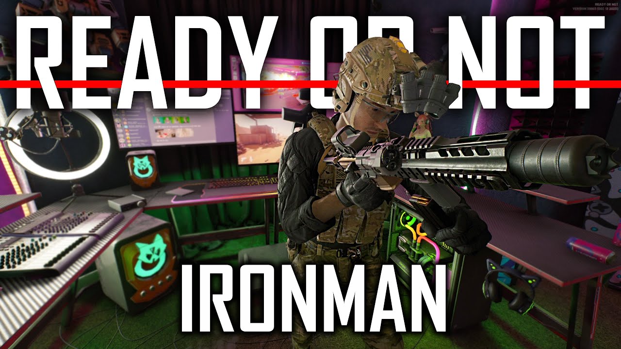 I SWATed a Streamer | Ready or Not Ironman Campaign Part 2