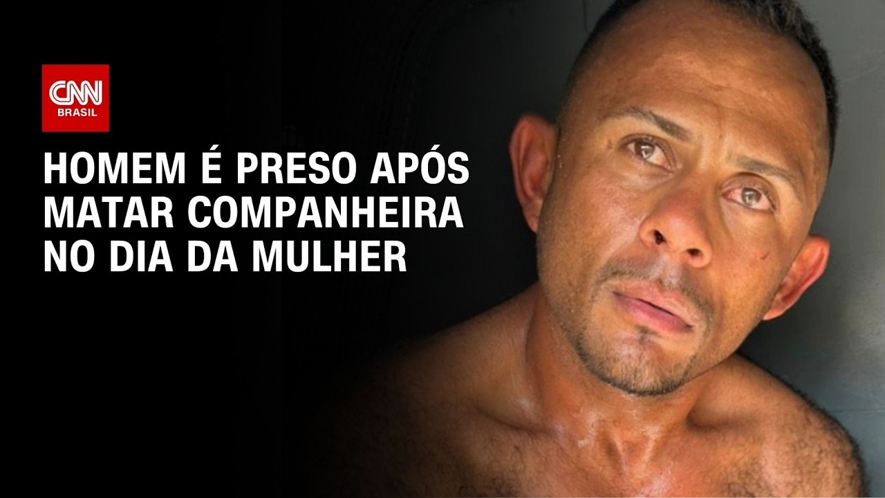 Feminicídio: Homem é preso após matar companheira com 30 facadas no Dia da Mulher | CNN NOVO DIA