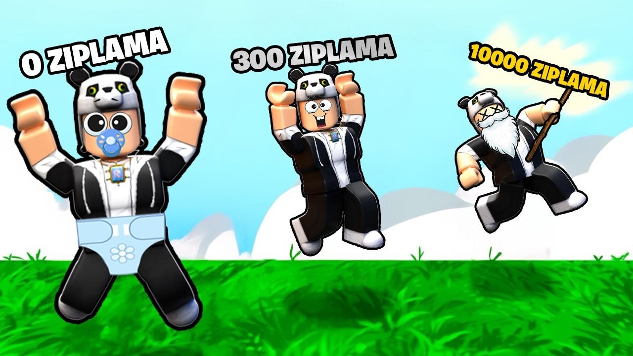 Roblox'ta Her Zıpladığımda Yaşlanıyorum!