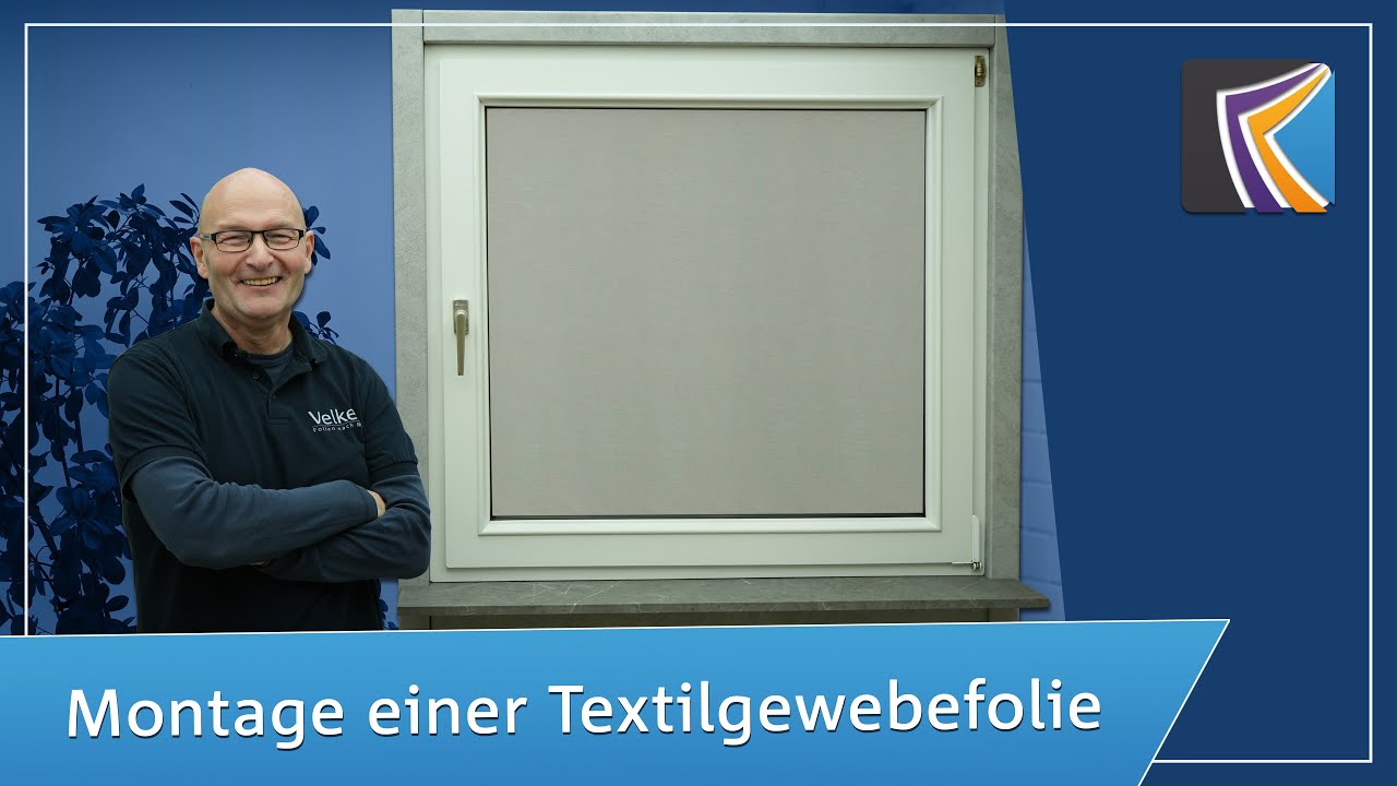 Textilgewebefolie anbringen vom Profi erkl&auml;rt ✅ So einfach geht es!