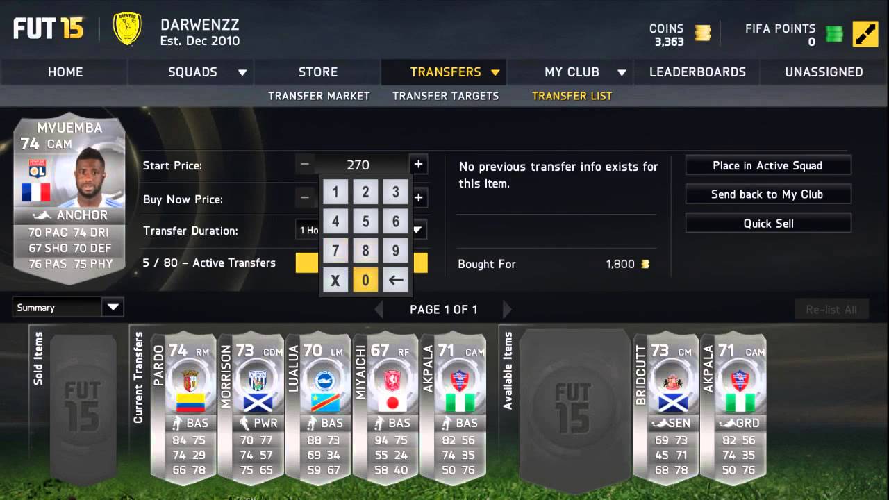FIFA 15 Ultimate Team | The 20k Trading Challenge Vs DailyTradingTips!