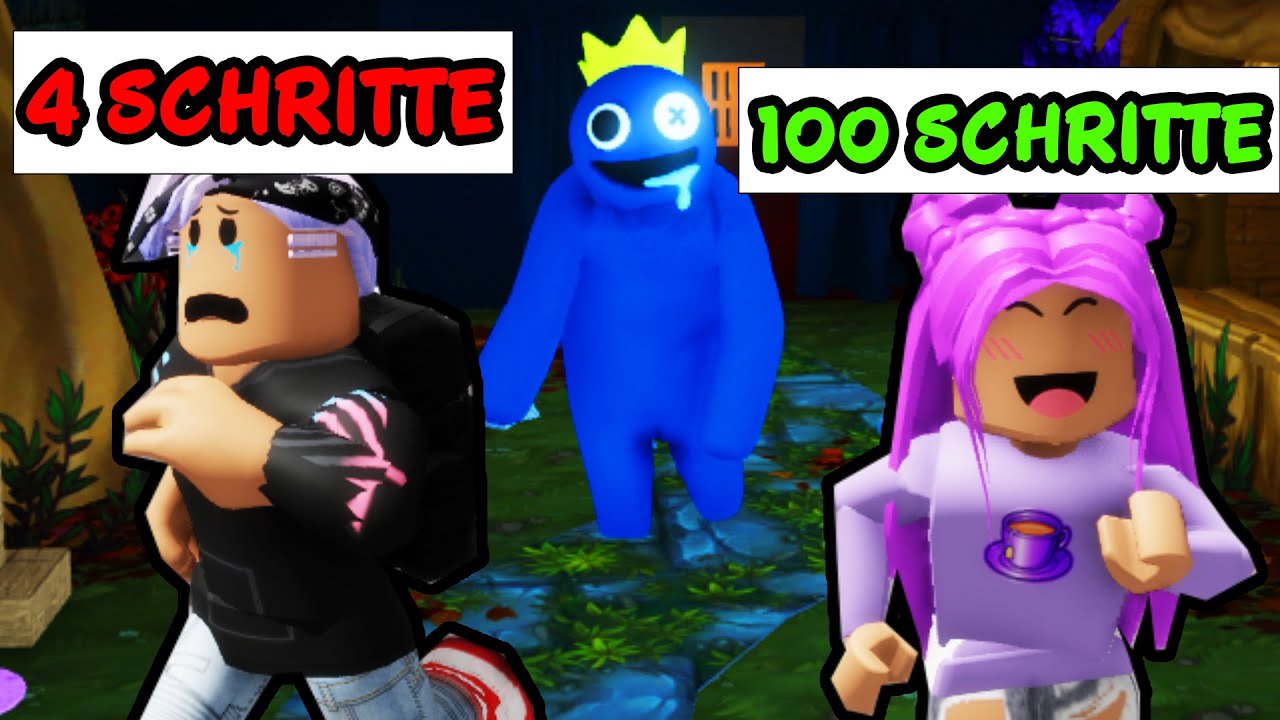 Rainbow Friends, ABER ICH DARF NUR 100 SCHRITTE GEHEN...