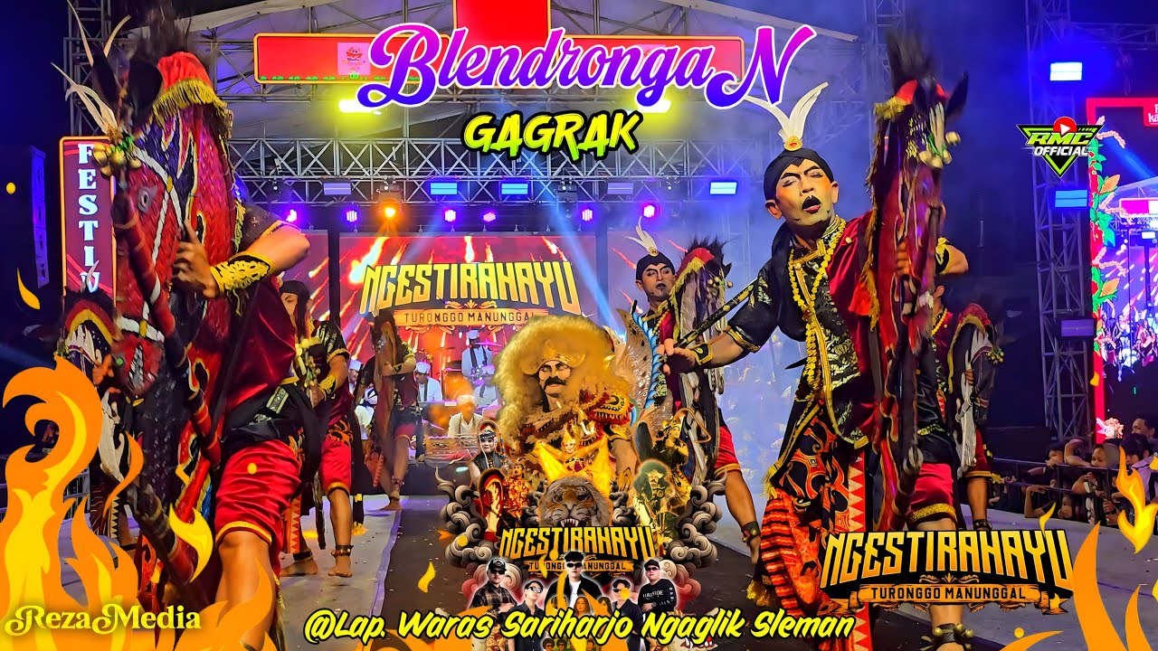 Trengginas 🔥 BLENDRONGAN NGESTIRAHAYU Turonggo Manunggal TERBARU NTM Live Lap WARAS Sariharjo Sleman