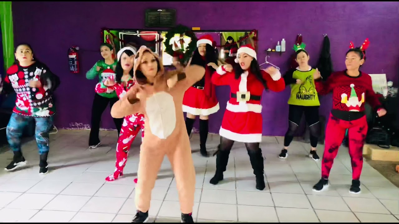 Bailando en navidad burrito sabanero